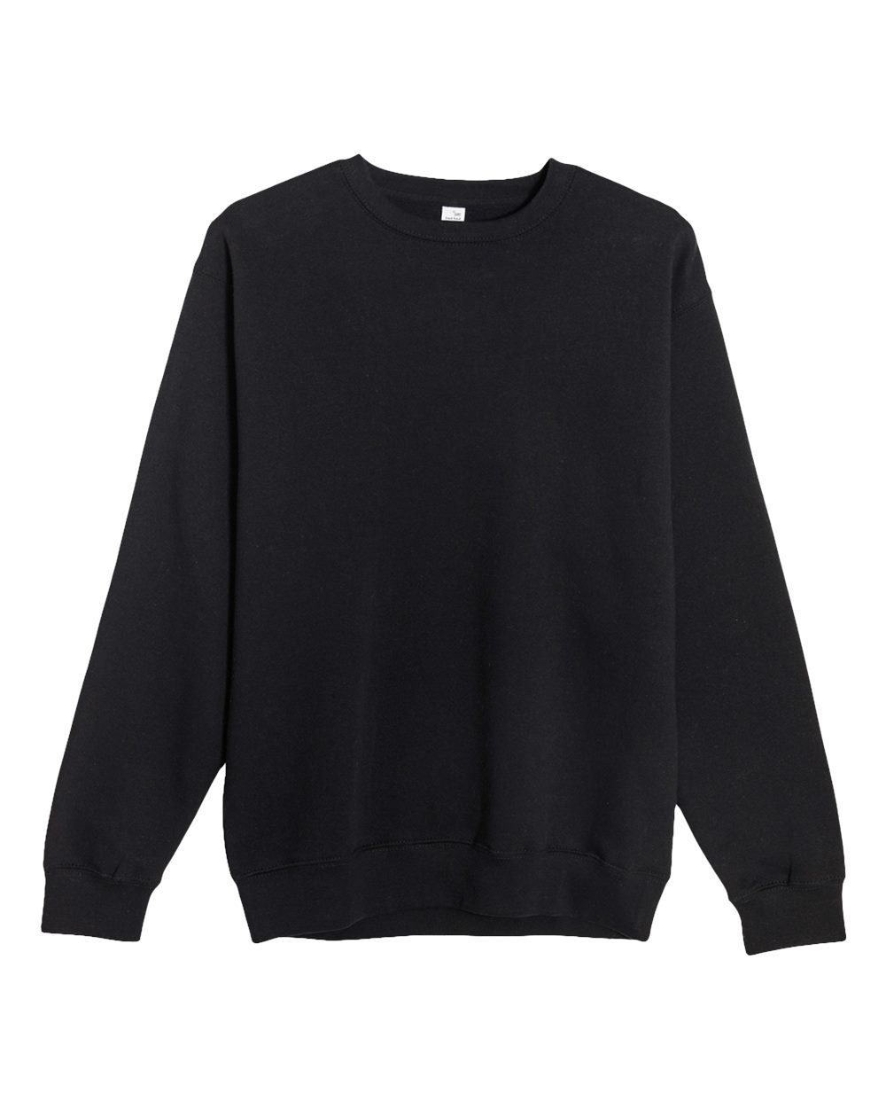 Unisex Premium Crewneck Sweatshirt - Front - B489C9502 - Black