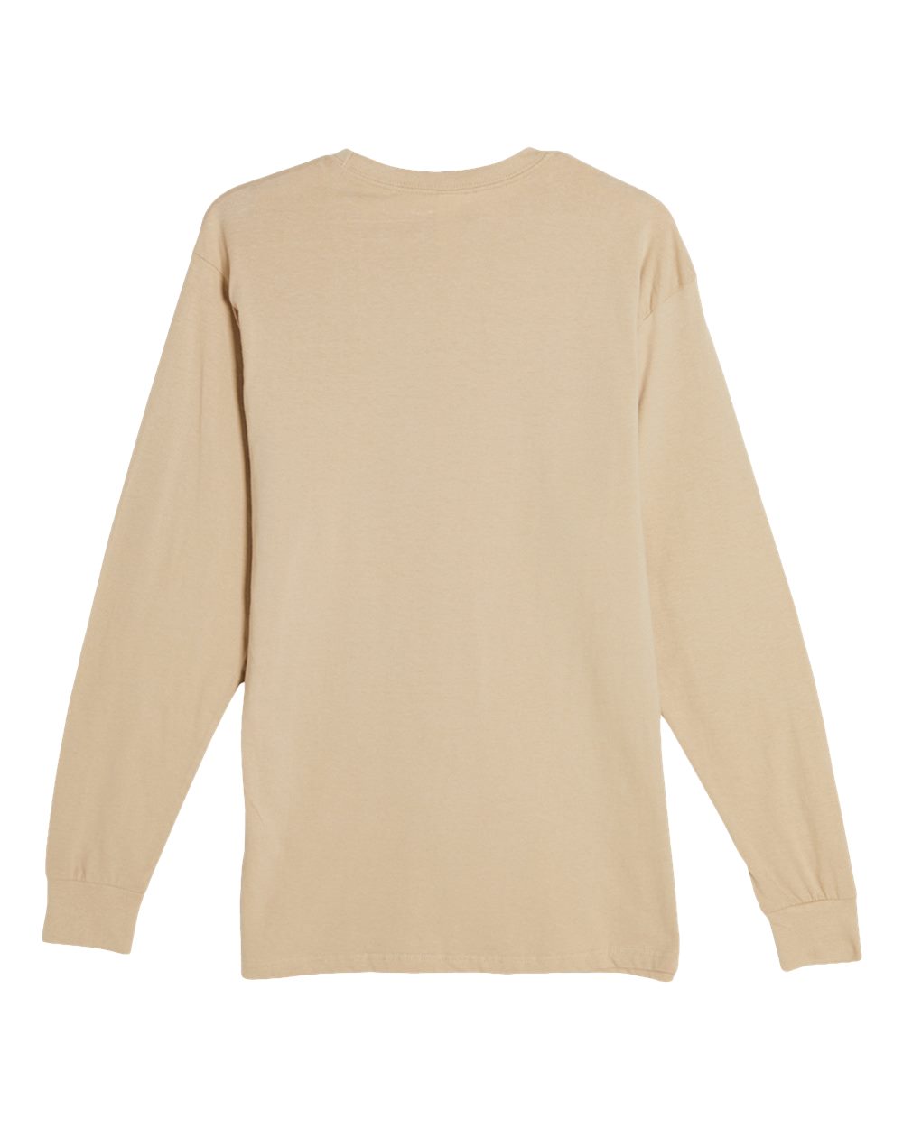 Heavyweight Long Sleeve T-Shirt - Back - B493C9102 - Mushroom