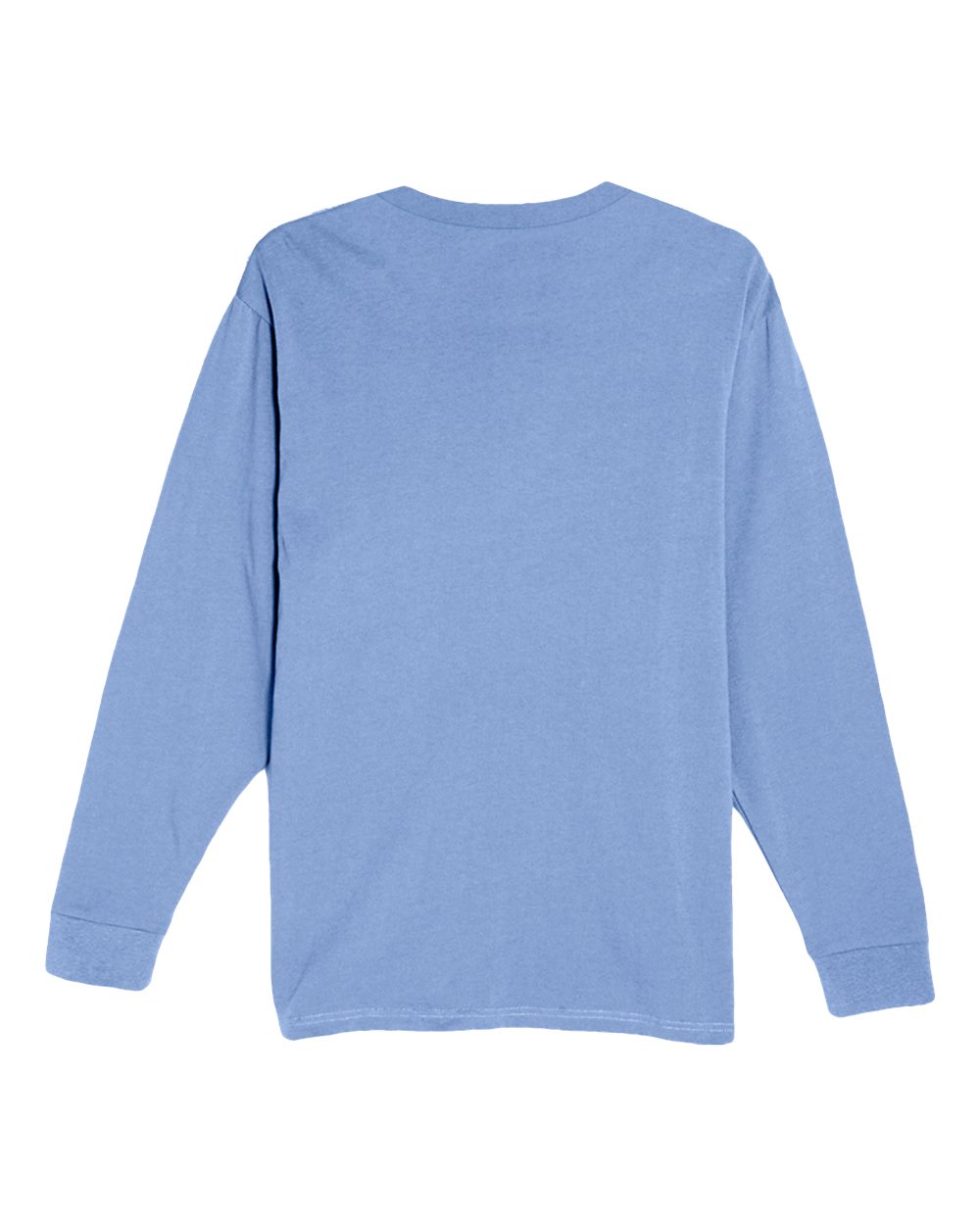 Heavyweight Long Sleeve T-Shirt - Back - B493C9252 - Colony Blue