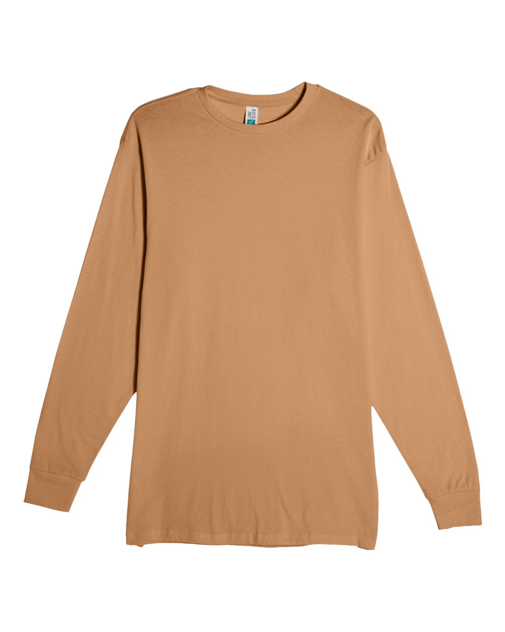 Heavyweight Long Sleeve T-Shirt - Front - B493C9052 - Toasted Coconut