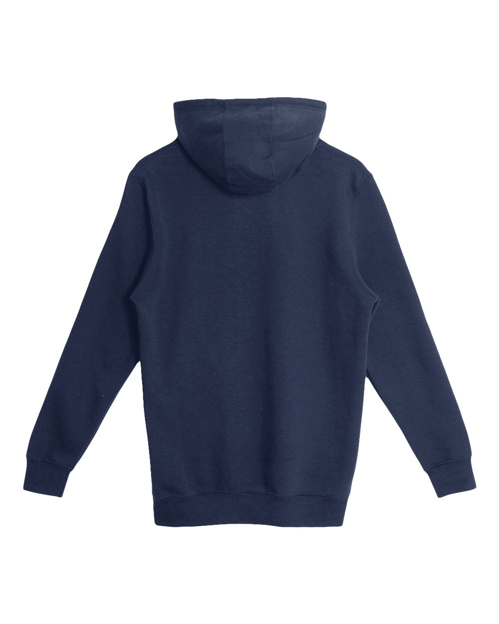 Unisex Heavyweight Pullover Hooded Sweatshirt - Back - B500C9652 - Navy