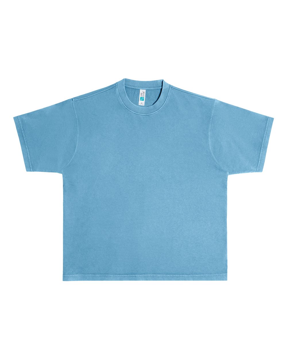 Urban Heavyweight T-Shirt - Front - B497C9252 - Pebble Blue