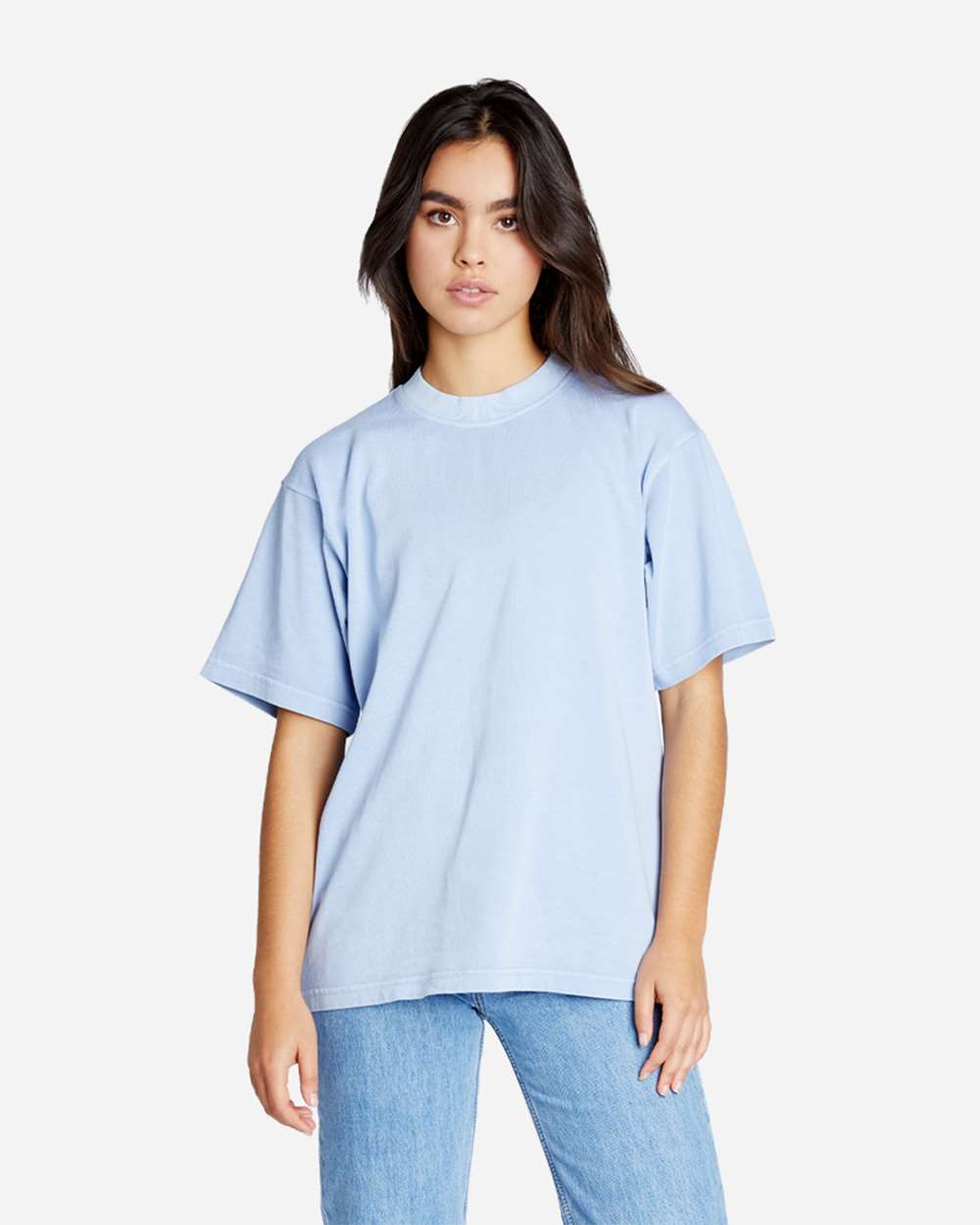 Urban Heavyweight T-Shirt - OnModelFront - B497C9672 - Grape Ice
