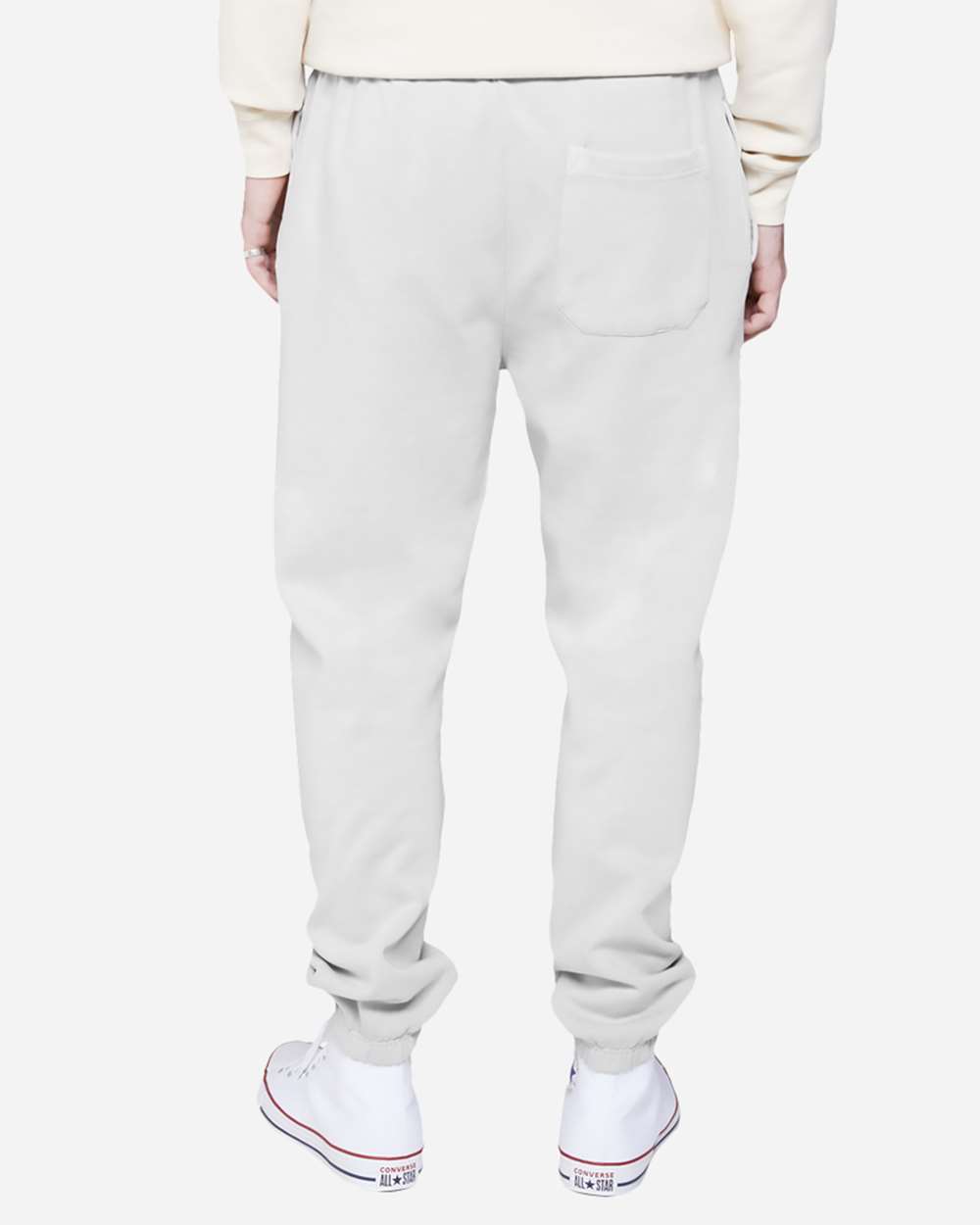 Unisex Urban Joggers - OnModelBack - B498C9102 - Lunar Rock