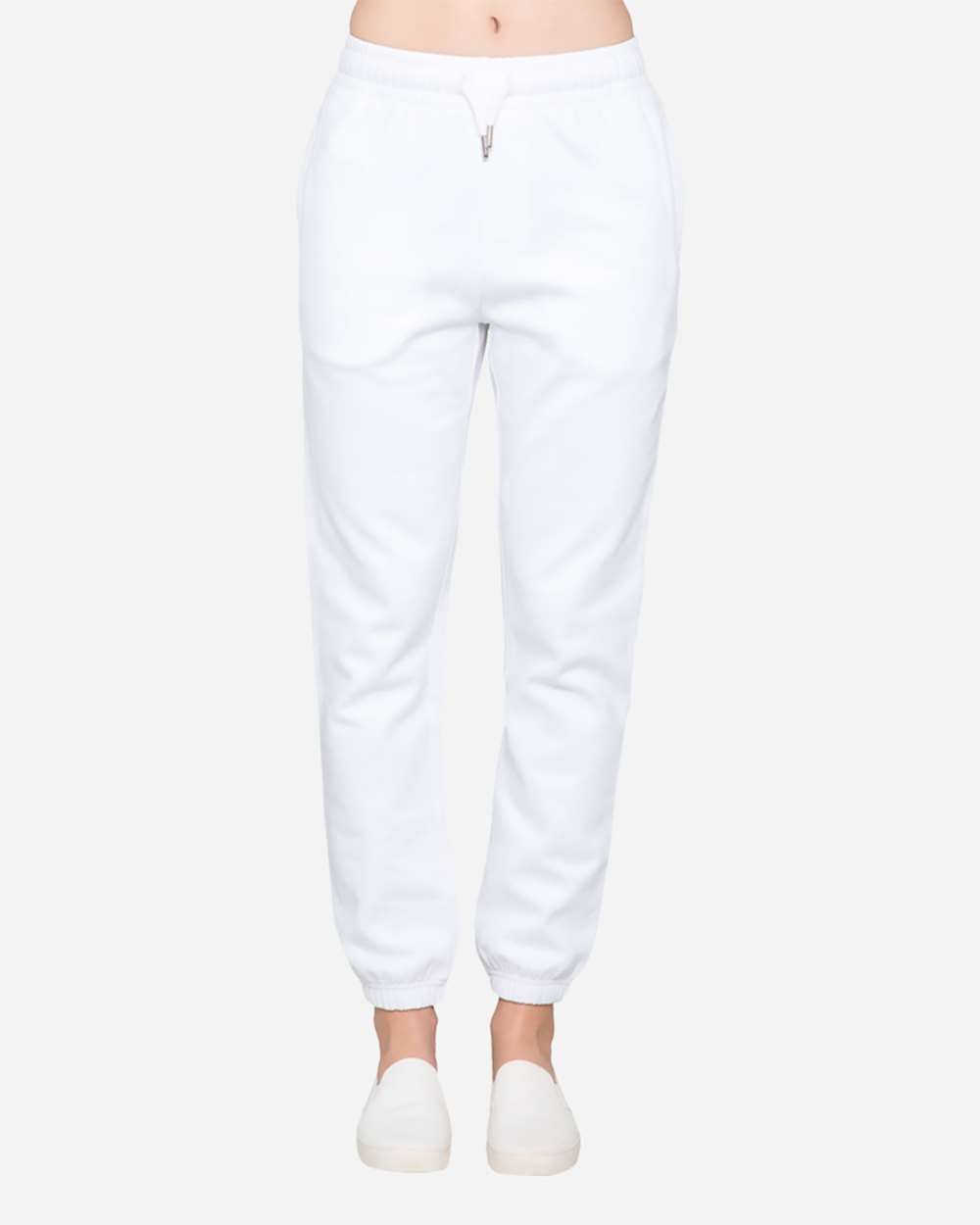 Unisex Urban Joggers - OnModelFront - B498C9002 - White