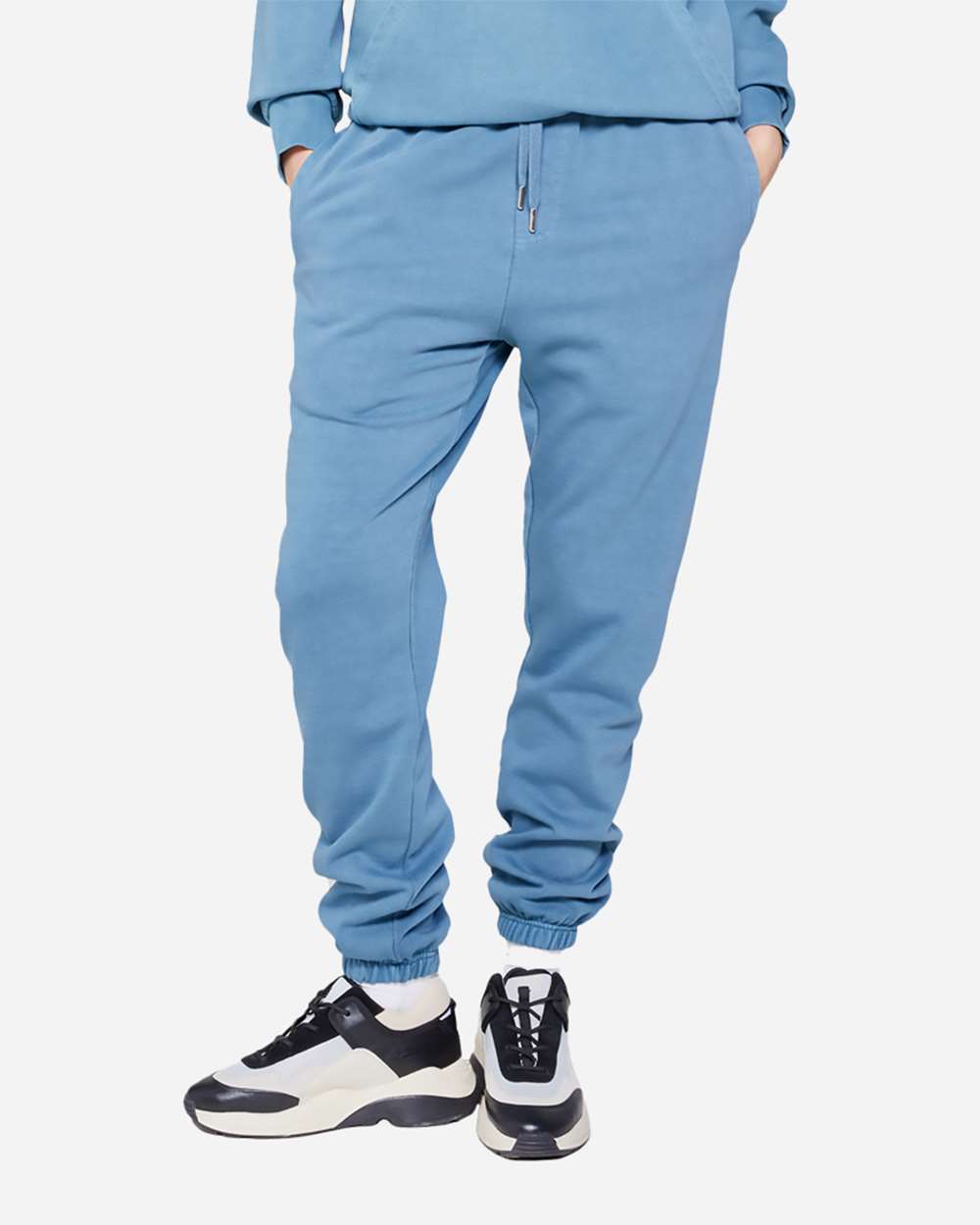 Unisex Urban Joggers - OnModelFront - B498C9252 - Pebble Blue