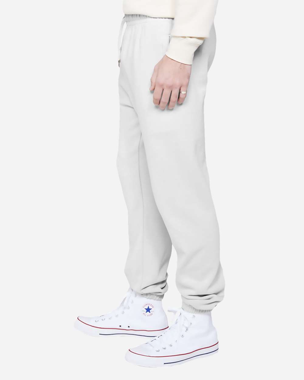 Unisex Urban Joggers - OnModelSide - B498C9102 - Lunar Rock