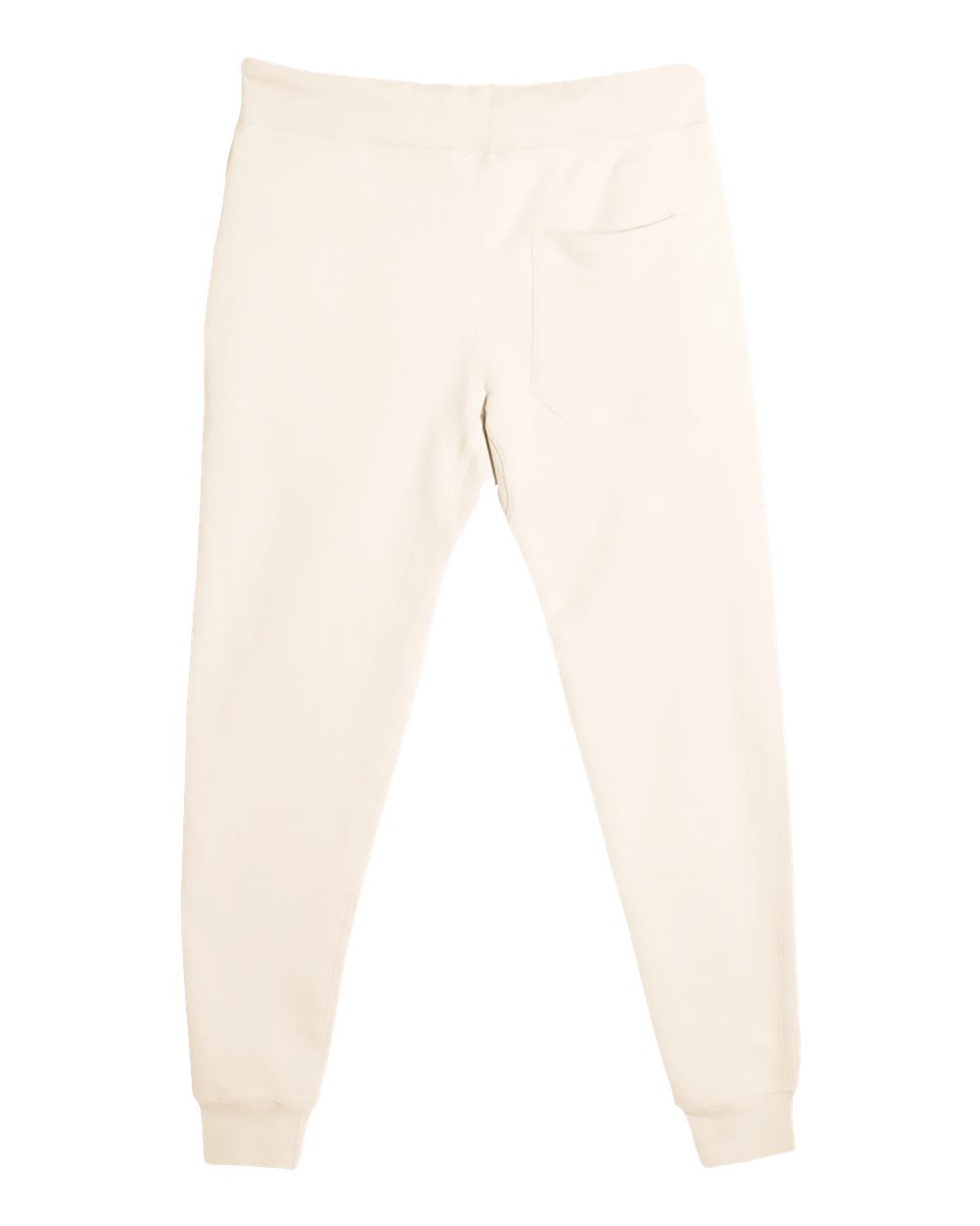 Unisex Premium Jogger Pants - Back - B503C9243 - Sand