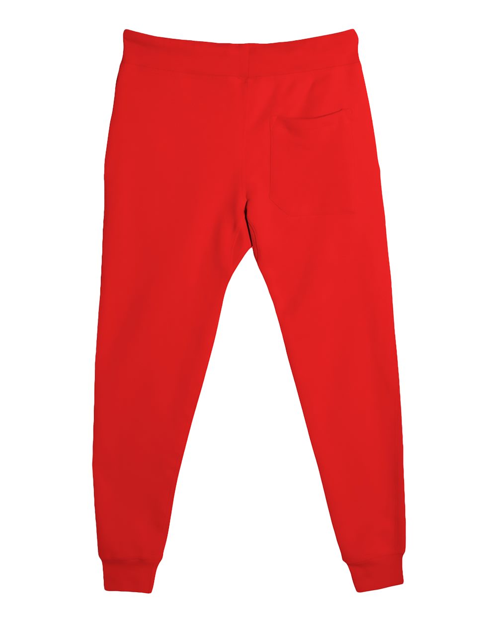 Unisex Premium Jogger Pants - Back - B503C9702 - Red