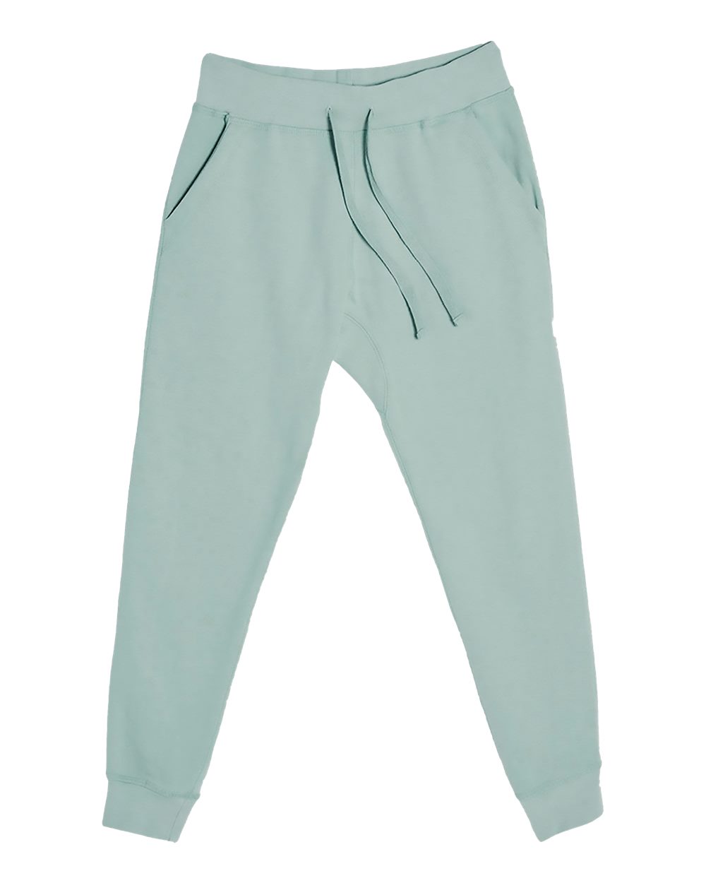 Unisex Premium Jogger Pants - Front - B503C9172 - Seafoam