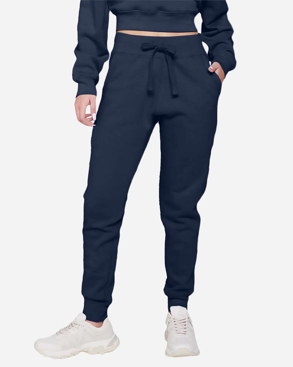 Unisex Premium Jogger Pants - OnModelFront - B503C9652 - Navy
