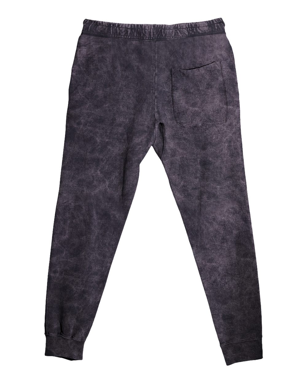 Unisex Vintage Joggers - Back - B504C9502 - Cloud Black