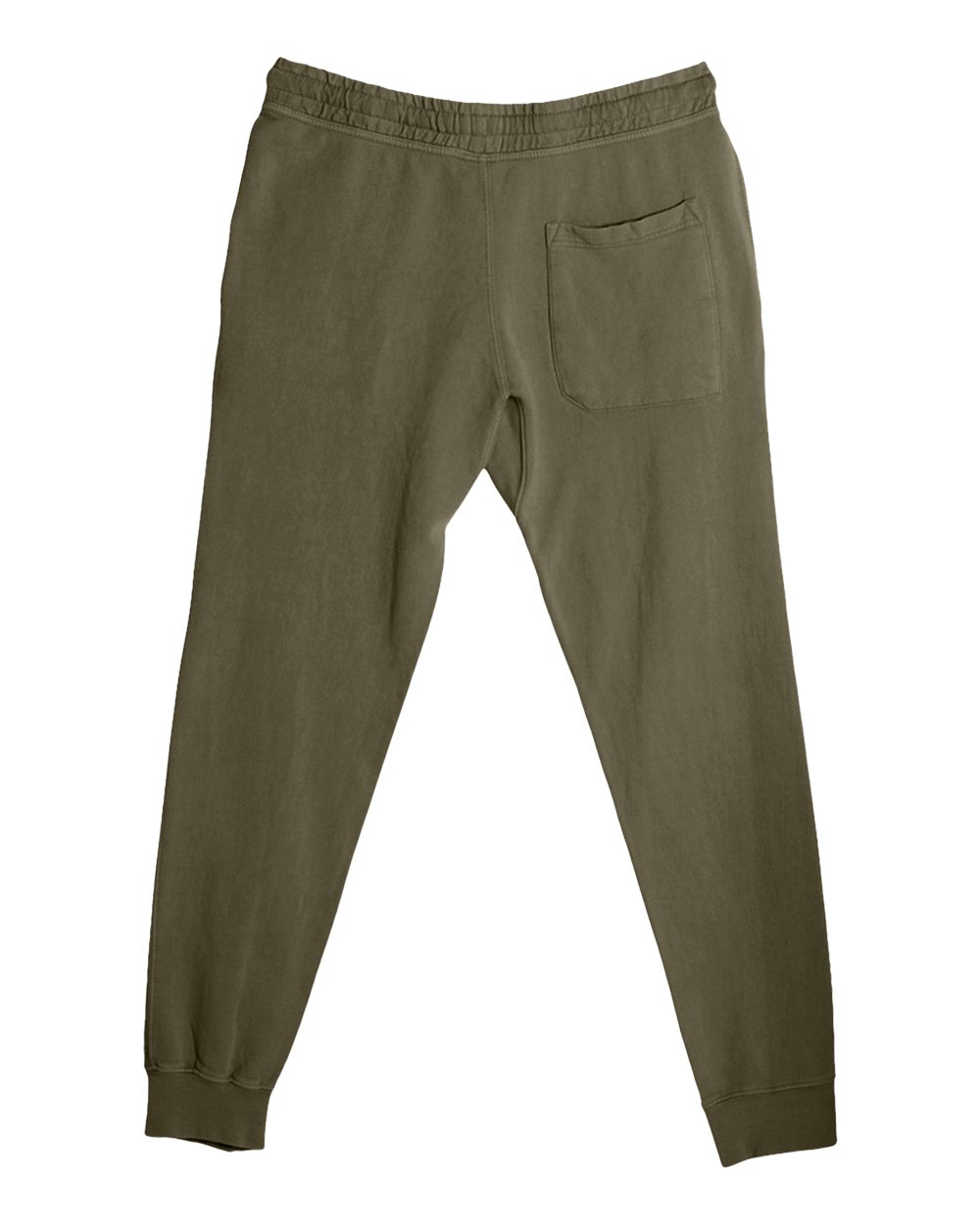 Unisex Vintage Joggers - Back - B504C9542 - Vintage Olive
