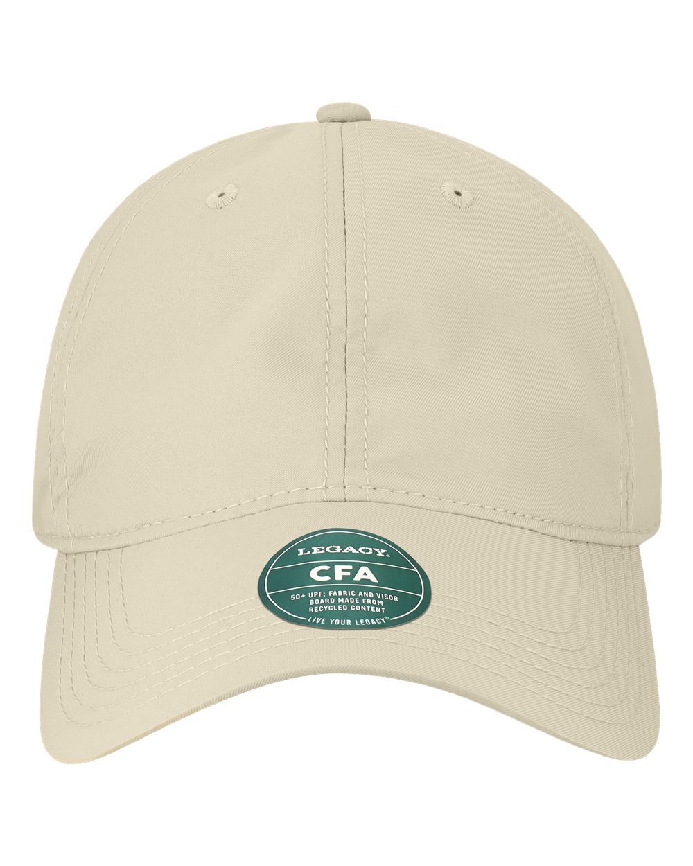 Cool Fit Adjustable Cap - Front - B60095240 - Stone