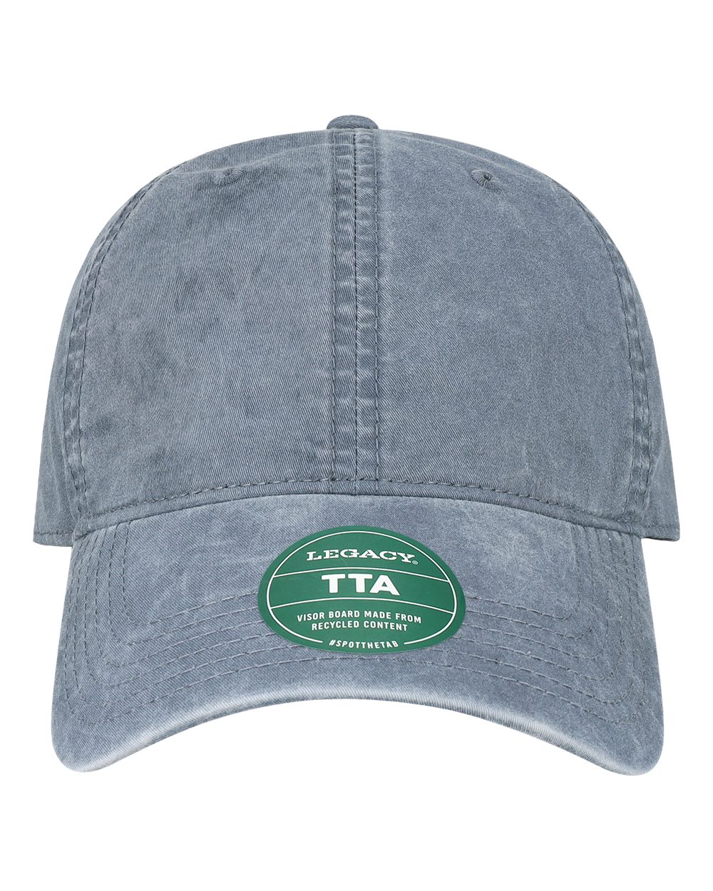 Terra Twill Cap - Front - B28595150 - Slate Blue