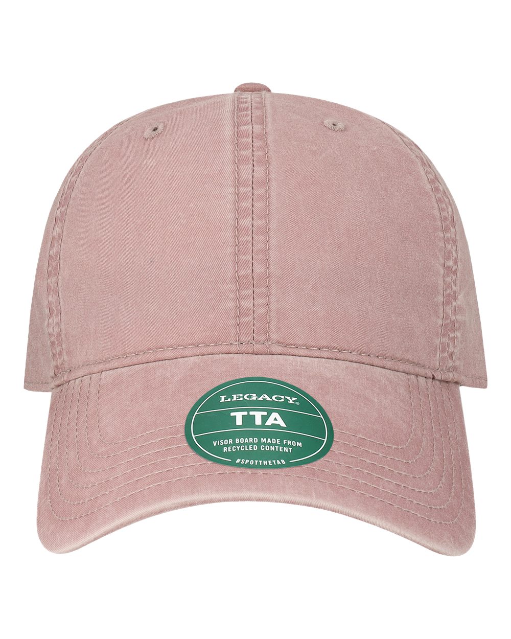 Terra Twill Cap - Front - B28595300 - Dusty Rose
