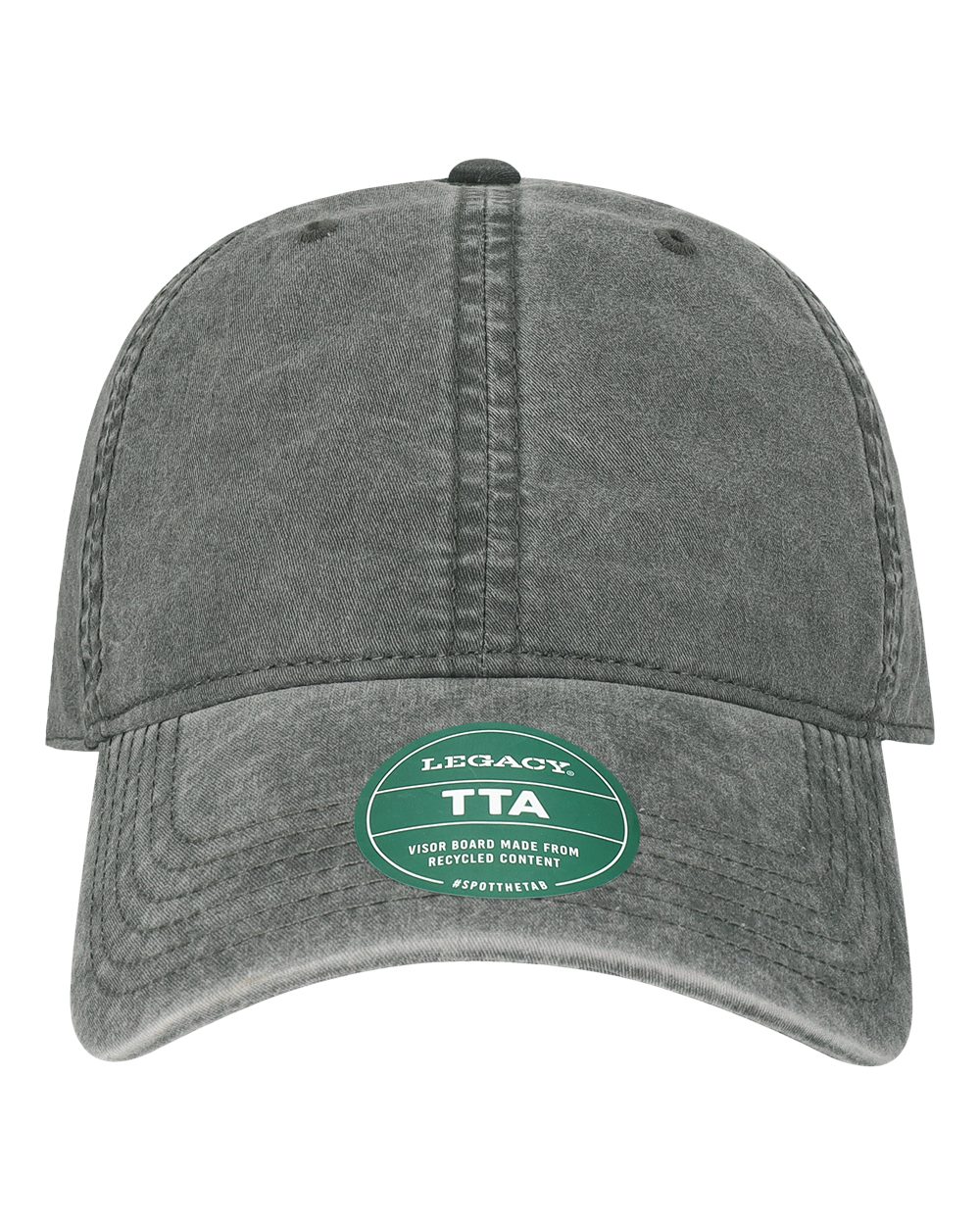 Terra Twill Cap - Front - B28595590 - Cinder