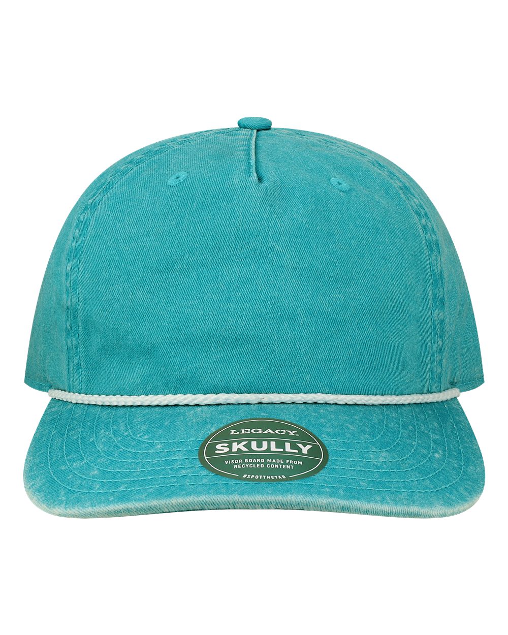 Skully Cap - Front - B28795250 - Aqua