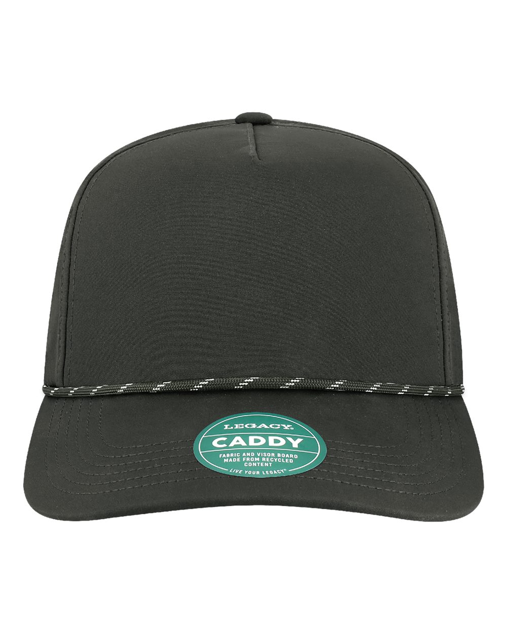 The Caddy Adjustable Cap - Front - B34995500 - Black
