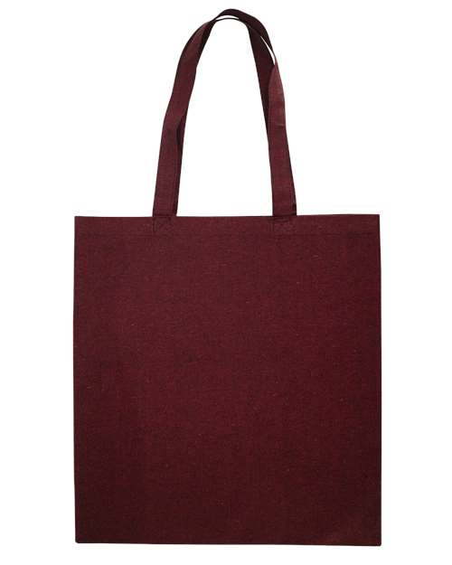 Nicole Recycled Tote - Back - B08966710 - Heather Red