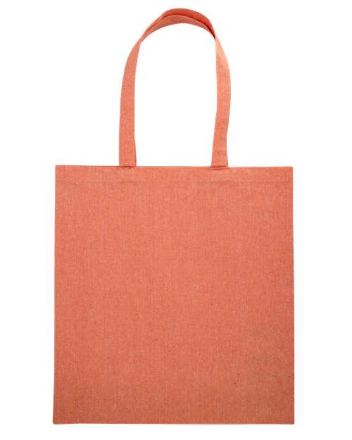 Nicole Recycled Tote - Front - B08966180 - Heather Peach