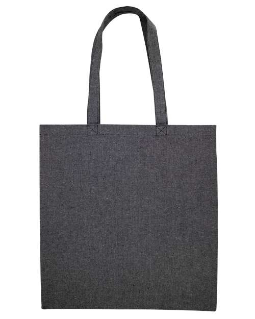 Nicole Recycled Tote - Front - B08966580 - Steel Grey