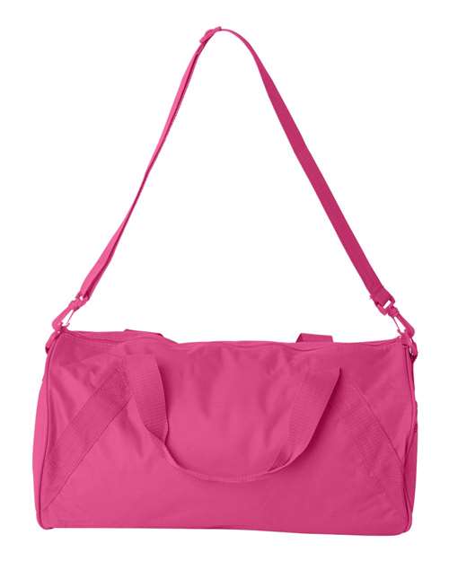Recycled 18” Small Duffel Bag - Back - B81966300 - Hot Pink
