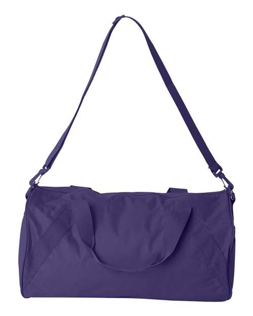 Recycled 18” Small Duffel Bag - Back - B81966670 - Purple