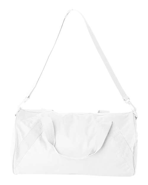 Recycled 18” Small Duffel Bag - Front - B81966000 - White