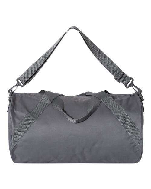 Recycled 18” Small Duffel Bag - Front - B81966090 - Charcoal