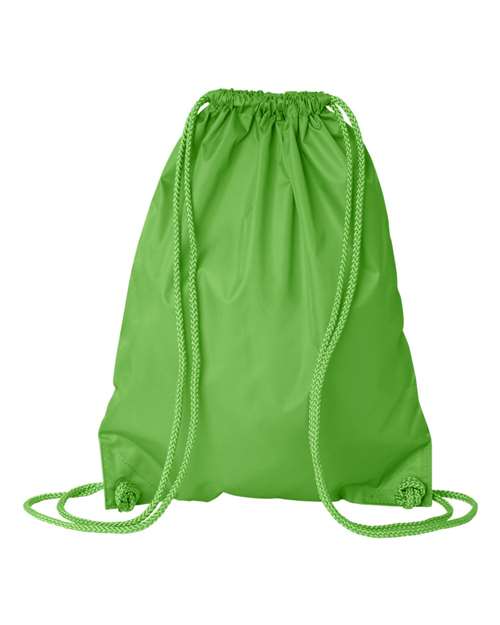 Drawstring Pack with DUROcord - Back - B71066170 - Lime Green