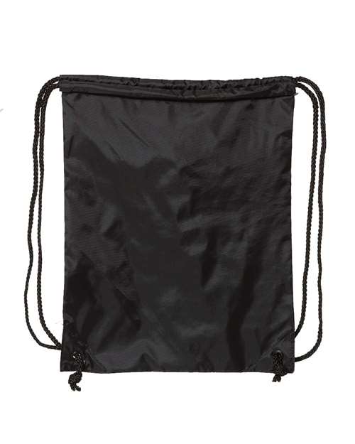 Drawstring Pack with DUROcord - Back - B71066500 - Black