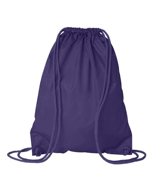 Drawstring Pack with DUROcord - Back - B71066670 - Purple