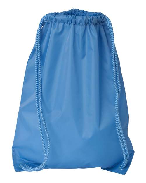 Drawstring Pack with DUROcord - Front - B71066250 - Light Blue