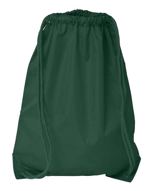 Drawstring Pack with DUROcord - Front - B71066540 - Forest