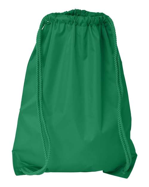 Drawstring Pack with DUROcord - Front - B71066600 - Kelly
