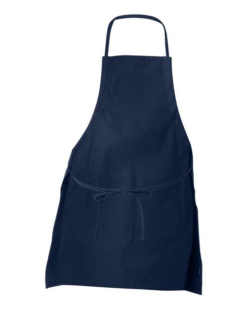 Two-Pocket Butcher Apron - Back - B72766650 - Navy