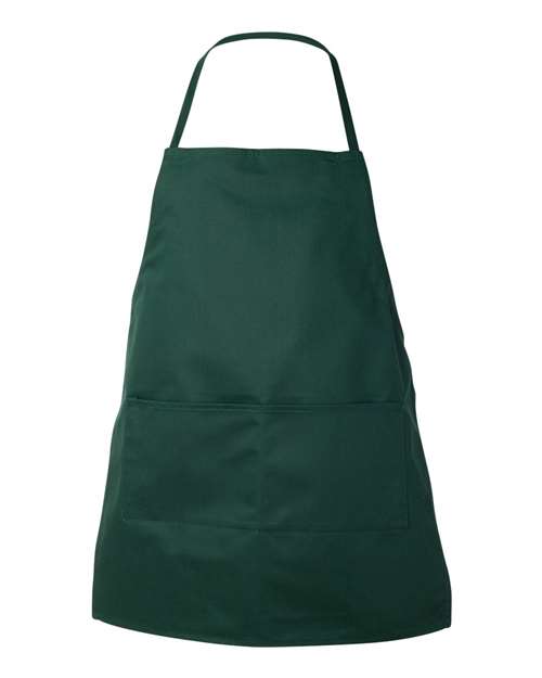 Two-Pocket Butcher Apron - Front - B72766540 - Forest
