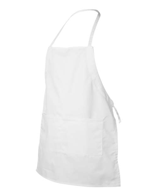 Two-Pocket Butcher Apron - Side - B72766000 - White