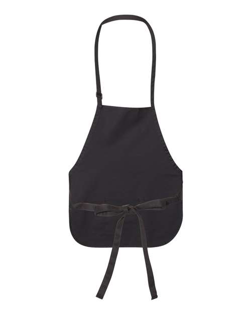 Adjustable Neck Strap Apron - Back - B72266500 - Black