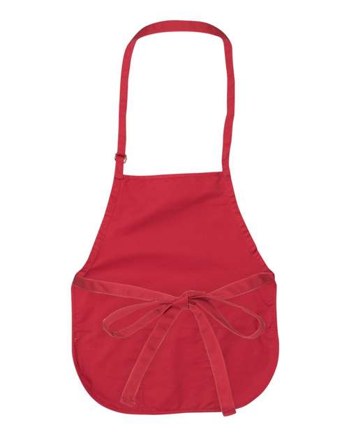 Adjustable Neck Strap Apron - Back - B72266700 - Red