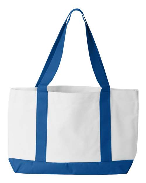 P&O Cruiser Tote - Back - B71566750 - White/ Royal