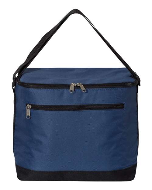 Joseph 12-Pack Cooler - Front - B81466650 - Navy