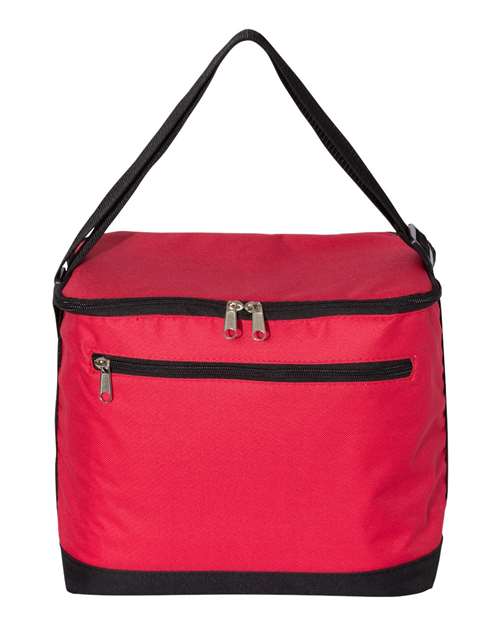 Joseph 12-Pack Cooler - Front - B81466700 - Red