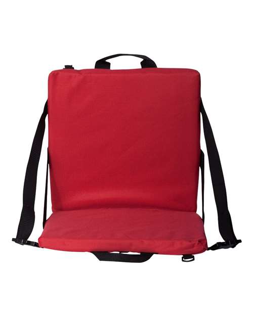 Folding Stadium Seat - Front - B73266700 - Red