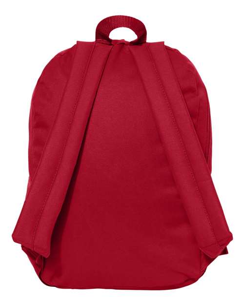 16" Basic Backpack - Back - B04766700 - Red