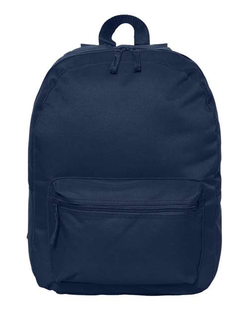 16" Basic Backpack - Front - B04766650 - Navy