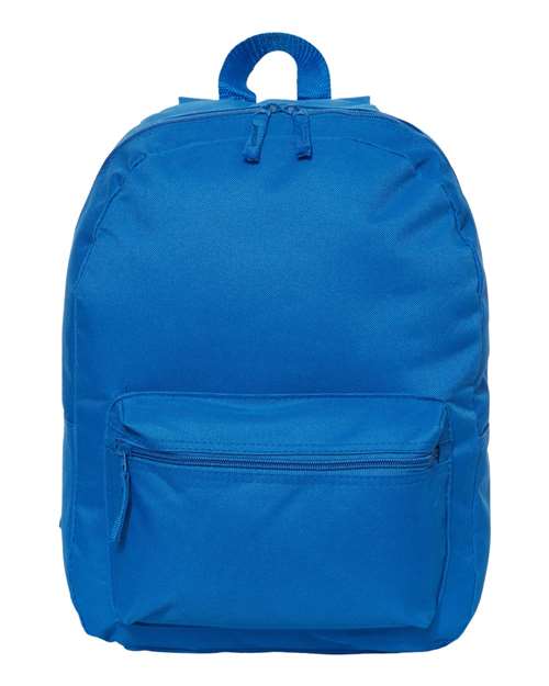 16" Basic Backpack - Front - B04766750 - Royal
