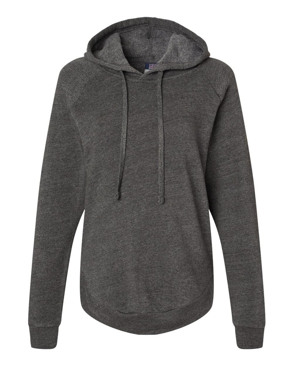 Women's Jordan Angel Fleece Hooded Sweatshirt - Front - B13952583 - Charcoal