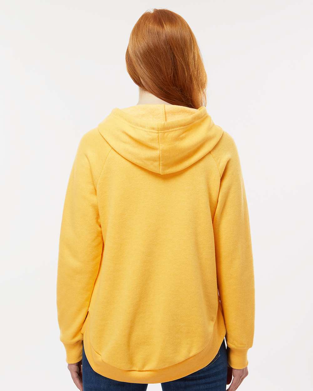 Women's Jordan Angel Fleece Hooded Sweatshirt - OnModelBack - B13952413 - Sunglow